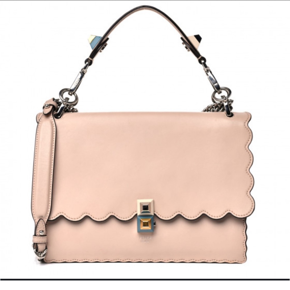 Fendi Scalloped Handbag